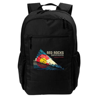 Red Rocks Amphitheater Colorado C State Flag Daily Commute Backpack