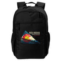 Red Rocks Amphitheater Colorado C State Flag Backpack