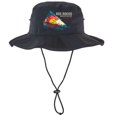 Red Rocks Amphitheater Colorado C State Flag Bucket Hat