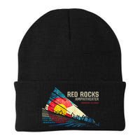 Red Rocks Amphitheater Colorado C State Flag Beanie