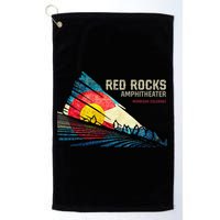 Red Rocks Amphitheater Colorado C State Flag Golf Towel