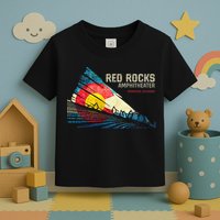 Red Rocks Amphitheater Colorado C State Flag Toddler T-Shirt