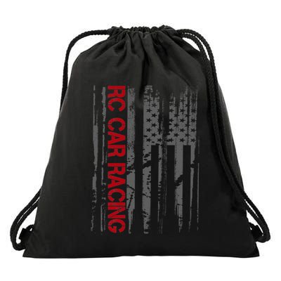 Rc Racing American Flag Remote Radio Controlled Rc Car Funny Gift Drawstring Bag
