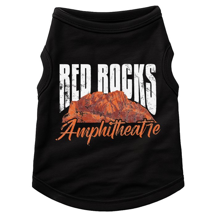 Red Rocks Amphitheatre Morrison Colorado Concerts Distressed Doggie Tank