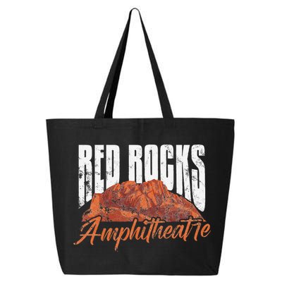 Red Rocks Amphitheatre Morrison Colorado Concerts Distressed 25L Jumbo Tote
