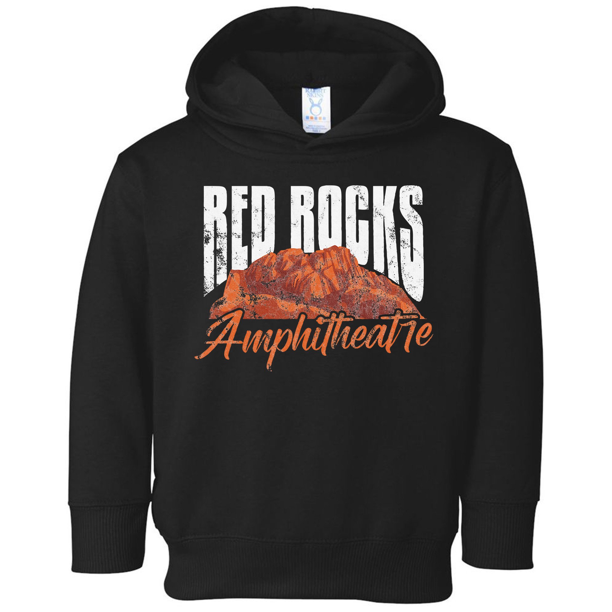 Red Rocks Amphitheatre Morrison Colorado Concerts Distressed Toddler Hoodie