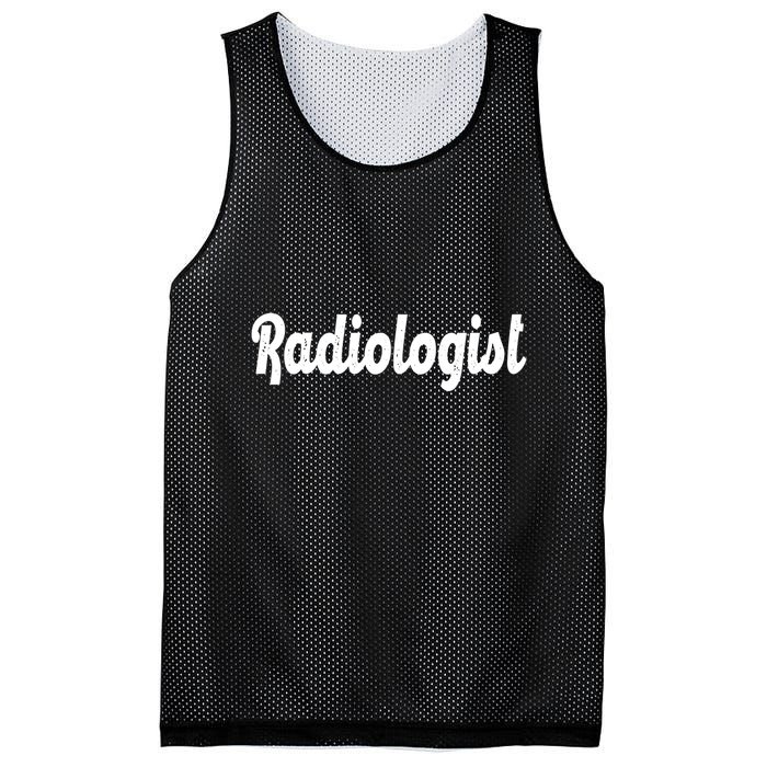 Radiologist Mesh Reversible Basketball Jersey Tank