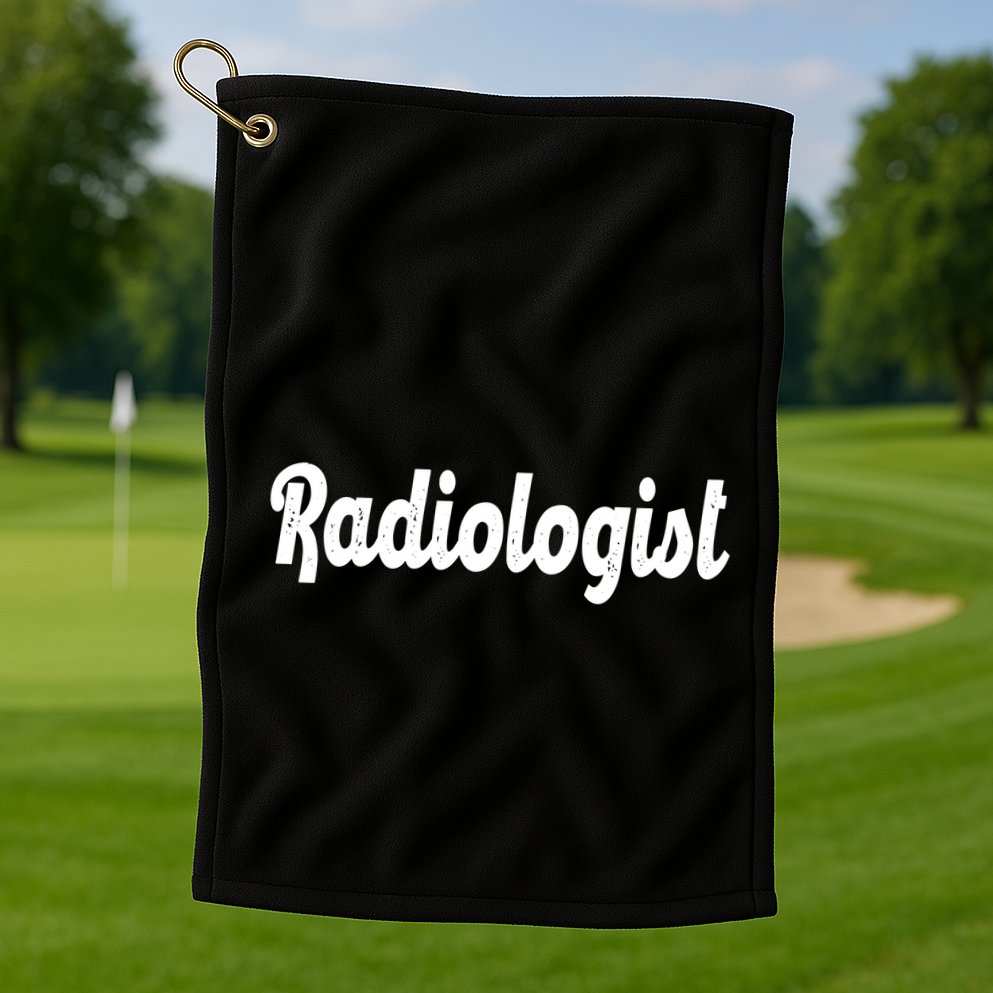 Radiologist Golf Towel