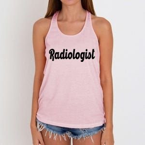 Radiologist Women's Knotted Racerback Tank