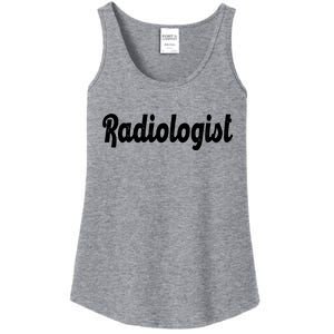 Radiologist Ladies Essential Tank