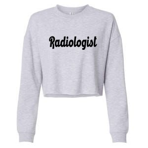 Radiologist Cropped Pullover Crew