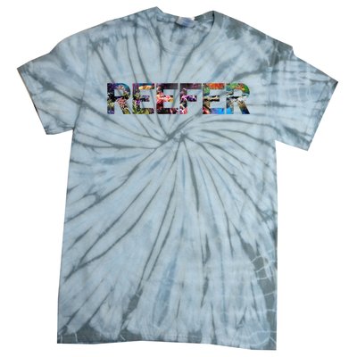 Reefer Reef Aquarium Coral Fish Tank Aquarist Tie-Dye T-Shirt