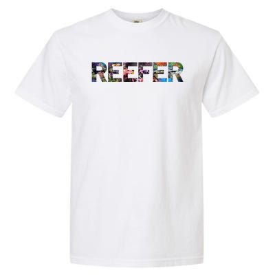 Reefer Reef Aquarium Coral Fish Tank Aquarist Garment-Dyed Heavyweight T-Shirt