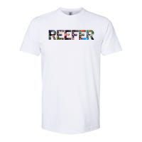 Reefer Reef Aquarium Coral Fish Tank Aquarist Softstyle CVC T-Shirt