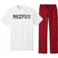 Reefer Reef Aquarium Coral Fish Tank Aquarist Pajama Set