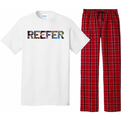 Reefer Reef Aquarium Coral Fish Tank Aquarist Pajama Set