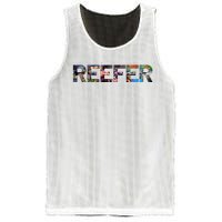 Reefer Reef Aquarium Coral Fish Tank Aquarist Mesh Reversible Basketball Jersey Tank