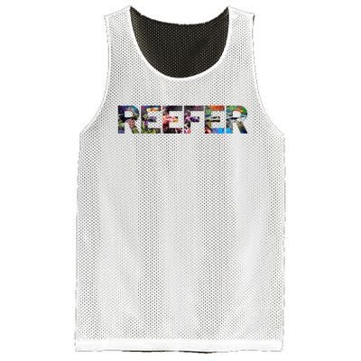 Reefer Reef Aquarium Coral Fish Tank Aquarist Mesh Reversible Basketball Jersey Tank