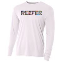 Reefer Reef Aquarium Coral Fish Tank Aquarist Cooling Performance Long Sleeve Crew