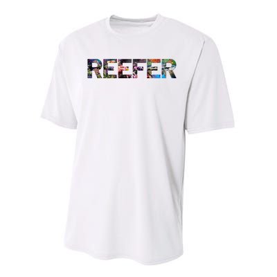 Reefer Reef Aquarium Coral Fish Tank Aquarist Performance Sprint T-Shirt