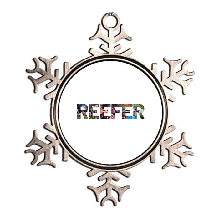 Reefer Reef Aquarium Coral Fish Tank Aquarist Metallic Star Ornament