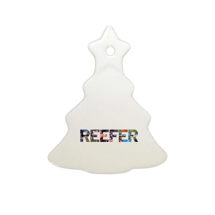 Reefer Reef Aquarium Coral Fish Tank Aquarist Ceramic Tree Ornament