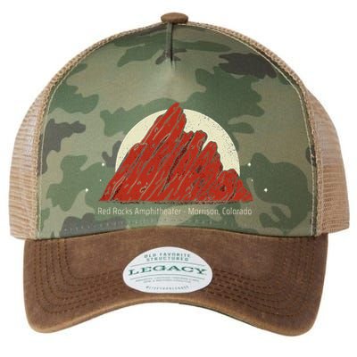 Red Rocks Amphitheater Morrison Colorado Legacy Tie Dye Trucker Hat