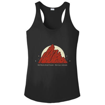 Red Rocks Amphitheater Morrison Colorado Ladies PosiCharge Competitor Racerback Tank