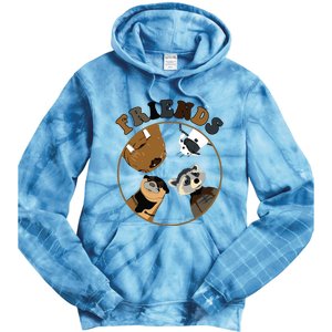 Rocket Raccoon And Friends Tie Dye Hoodie