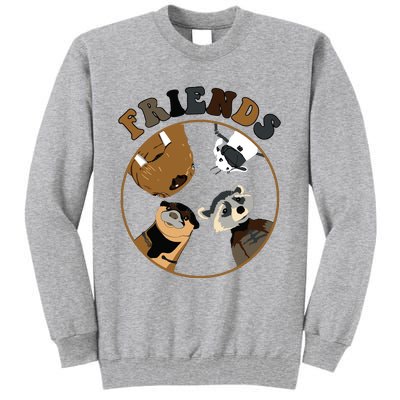 Rocket Raccoon And Friends Tall Sweatshirt