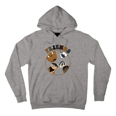 Rocket Raccoon And Friends Tall Hoodie