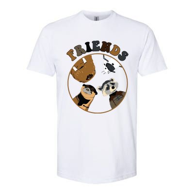 Rocket Raccoon And Friends Softstyle® CVC T-Shirt