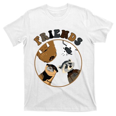 Rocket Raccoon And Friends T-Shirt