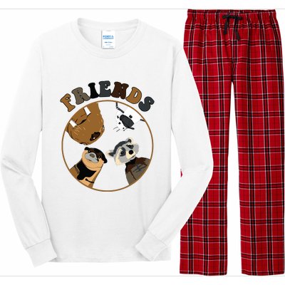 Rocket Raccoon And Friends Long Sleeve Pajama Set