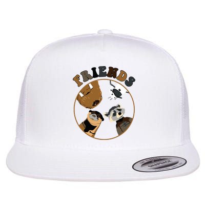 Rocket Raccoon And Friends Flatbill Hat