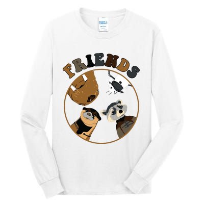 Rocket Raccoon And Friends Tall Long Sleeve T-Shirt