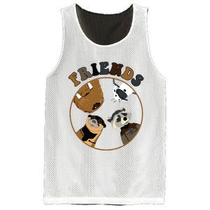 Rocket Raccoon And Friends Mesh Reversible Basketball Jersey Tank