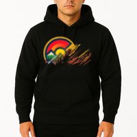 Red Rocks Amphitheater Colorado State Flag Hoodie