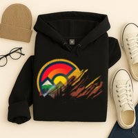 Red Rocks Amphitheater Colorado State Flag Hoodie
