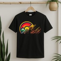 Red Rocks Amphitheater Colorado State Flag T-Shirt