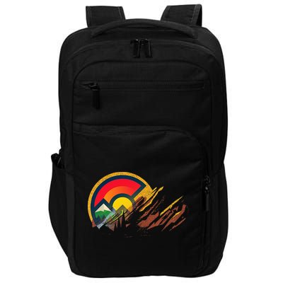 Red Rocks Amphitheater Colorado State Flag Impact Tech Backpack