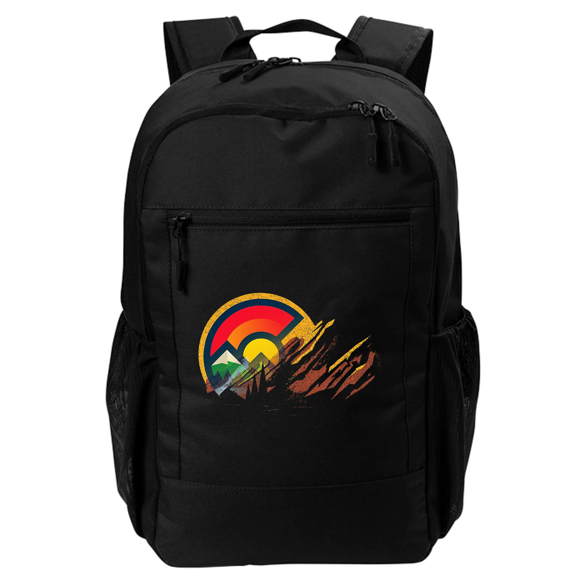 Red Rocks Amphitheater Colorado State Flag Backpack