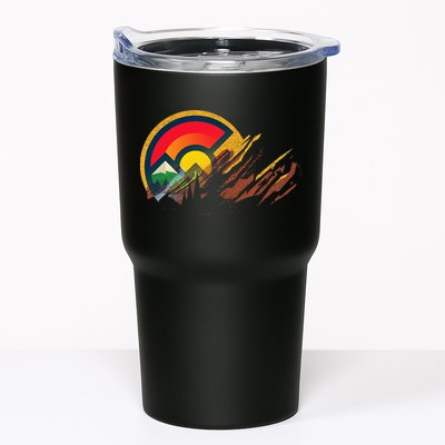 Red Rocks Amphitheater Colorado State Flag Tumbler