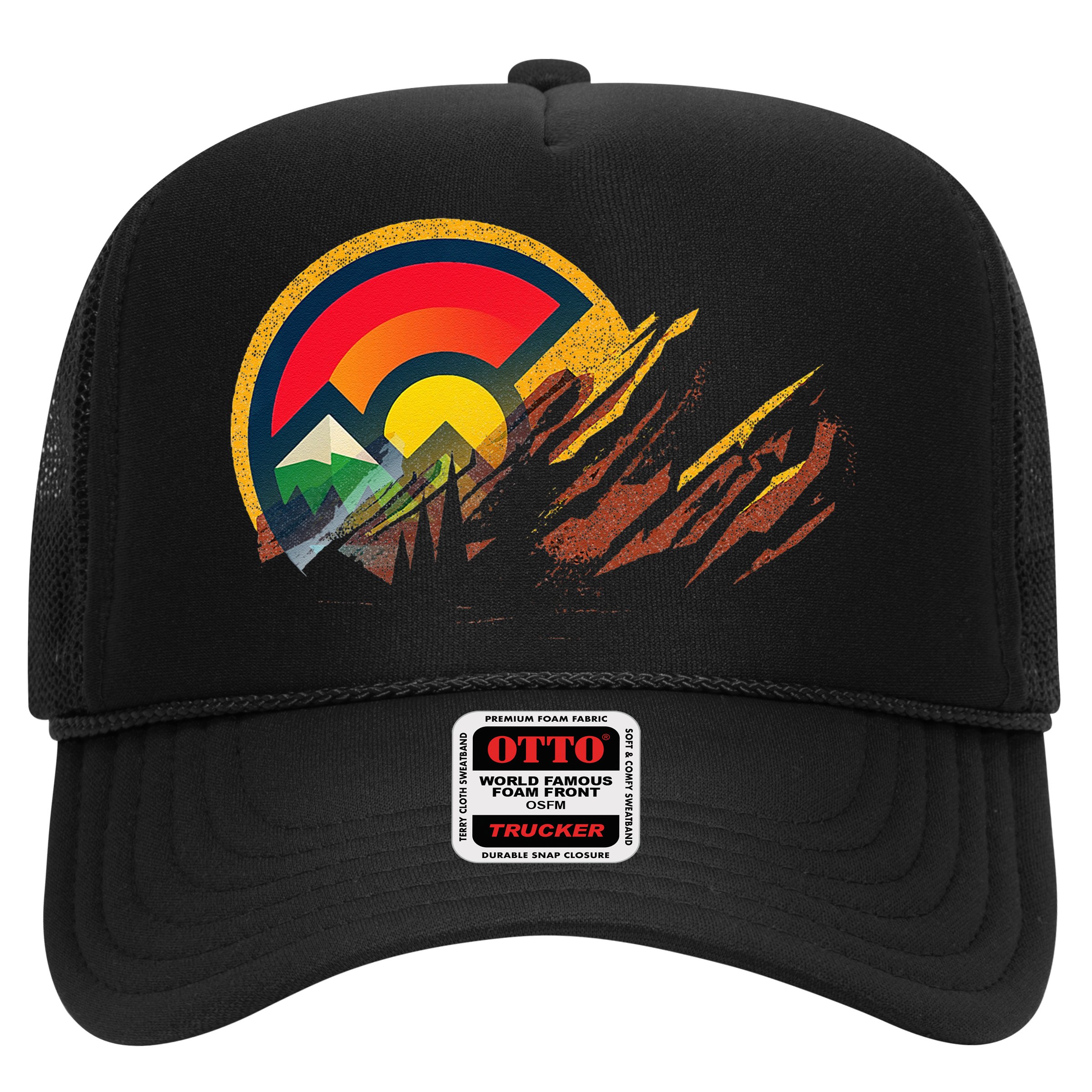 Red Rocks Amphitheater Colorado State Flag Hat