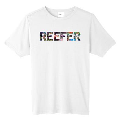 Reefer Reef Aquarium Coral Fish Tank Aquarist Tall Fusion ChromaSoft Performance T-Shirt