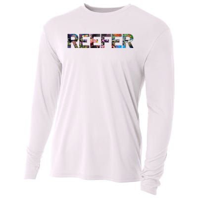 Reefer Reef Aquarium Coral Fish Tank Aquarist Cooling Performance Long Sleeve Crew