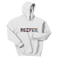 Reefer Reef Aquarium Coral Fish Tank Aquarist Kids Hoodie