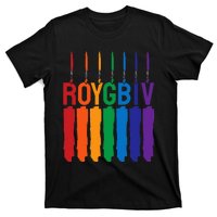 Rainbow Roygbiv Artist Costume Art Teacher T-Shirt