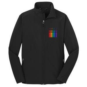 Rainbow Roygbiv Artist Costume Art Teacher Core Soft Shell Jacket