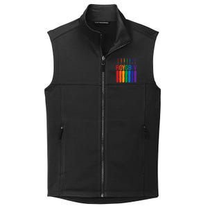 Rainbow Roygbiv Artist Costume Art Teacher Collective Smooth Fleece Vest